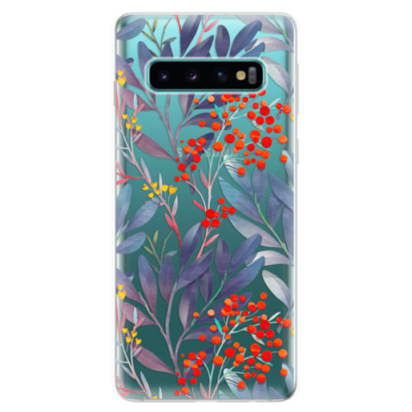 Odolné silikónové puzdro iSaprio - Rowanberry - Samsung Galaxy S10