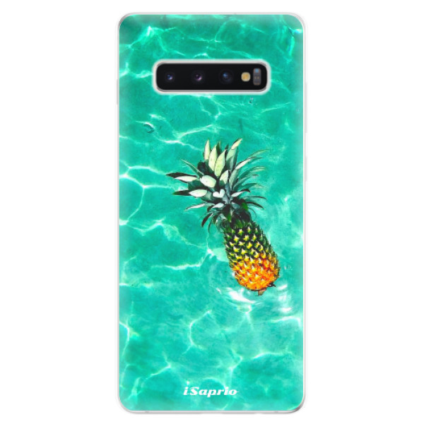 Odolné silikónové puzdro iSaprio - Pineapple 10 - Samsung Galaxy S10+