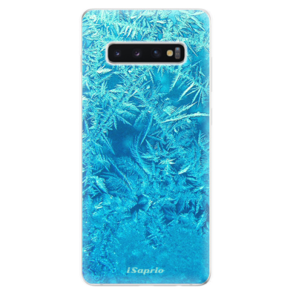 Odolné silikónové puzdro iSaprio - Ice 01 - Samsung Galaxy S10+