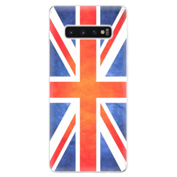 Odolné silikónové puzdro iSaprio - UK Flag - Samsung Galaxy S10+