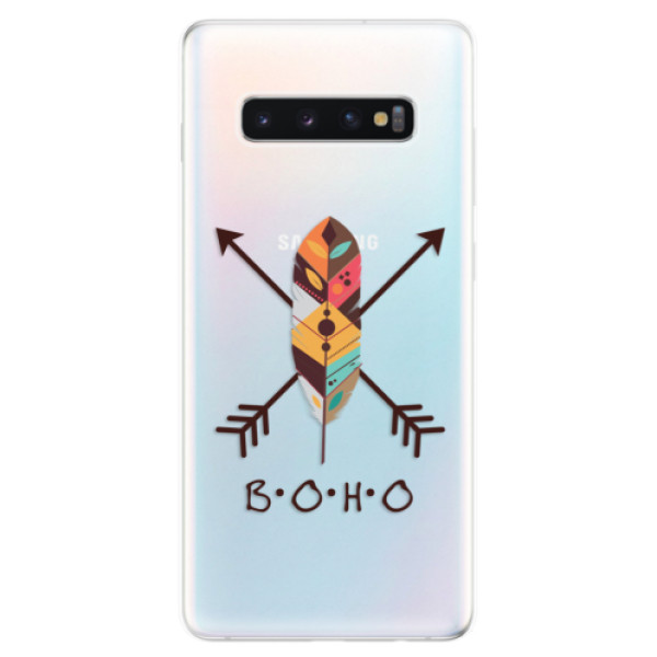 Odolné silikónové puzdro iSaprio - BOHO - Samsung Galaxy S10+