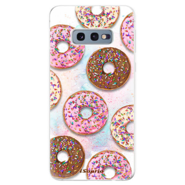 Odolné silikónové puzdro iSaprio - Donuts 11 - Samsung Galaxy S10e