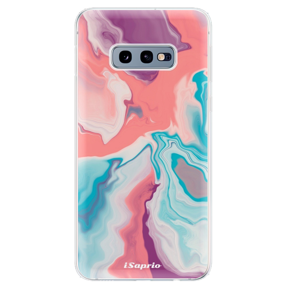 Odolné silikónové puzdro iSaprio - New Liquid - Samsung Galaxy S10e