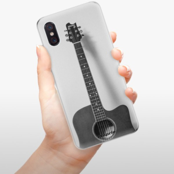 Odolné silikónové puzdro iSaprio - Guitar 01 - Xiaomi Mi 8 Pro