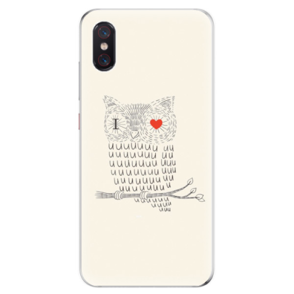 Odolné silikónové puzdro iSaprio - I Love You 01 - Xiaomi Mi 8 Pro