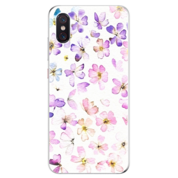 Odolné silikónové puzdro iSaprio - Wildflowers - Xiaomi Mi 8 Pro