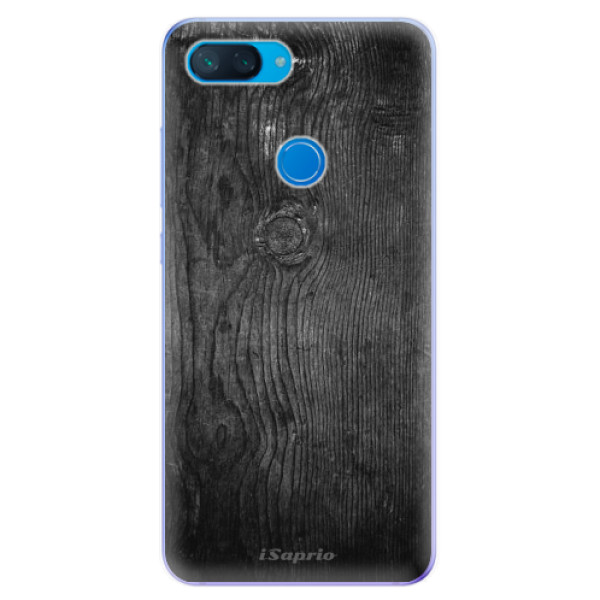 Odolné silikónové puzdro iSaprio - Black Wood 13 - Xiaomi Mi 8 Lite
