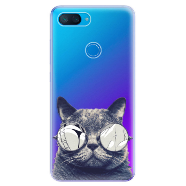 Odolné silikónové puzdro iSaprio - Crazy Cat 01 - Xiaomi Mi 8 Lite