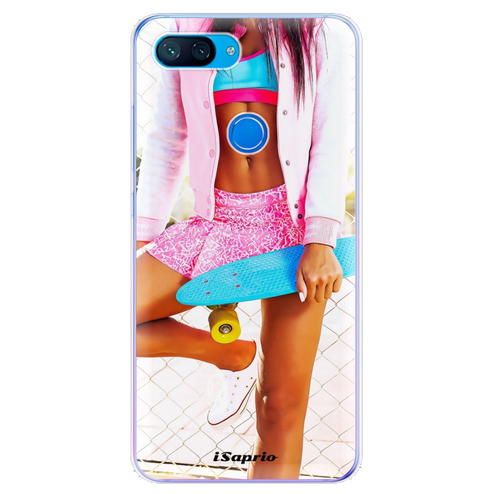 Odolné silikónové puzdro iSaprio - Skate girl 01 - Xiaomi Mi 8 Lite