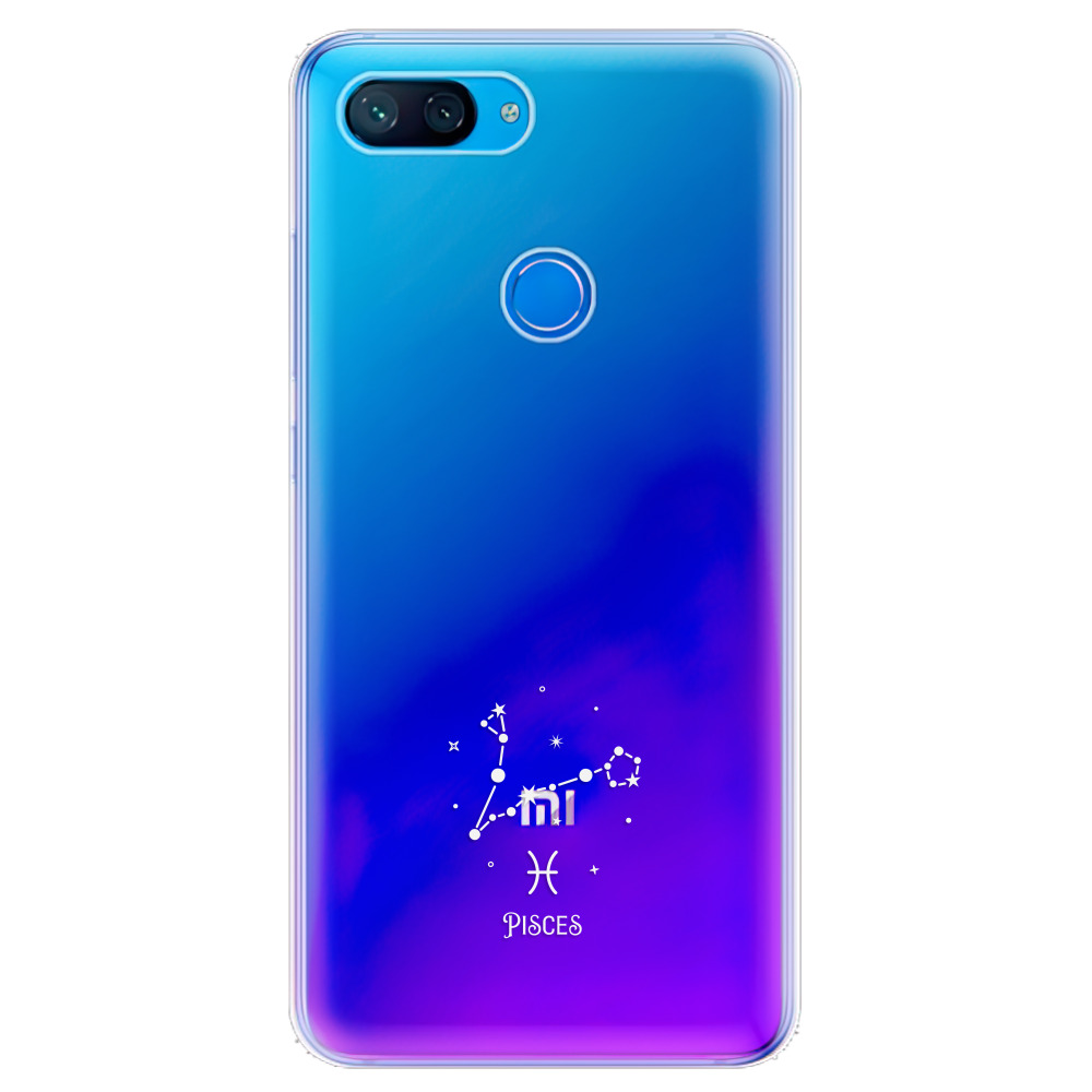 Odolné silikónové puzdro iSaprio - čiré - Ryby - Xiaomi Mi 8 Lite