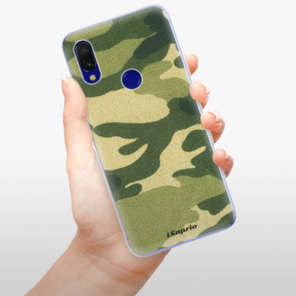 Odolné silikónové puzdro iSaprio - Green Camuflage 01 - Xiaomi Redmi 7