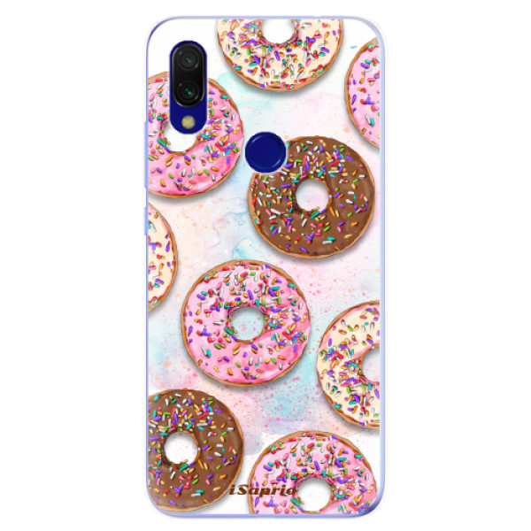 Odolné silikónové puzdro iSaprio - Donuts 11 - Xiaomi Redmi 7