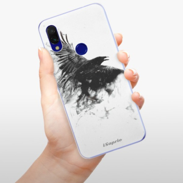 Odolné silikónové puzdro iSaprio - Dark Bird 01 - Xiaomi Redmi 7