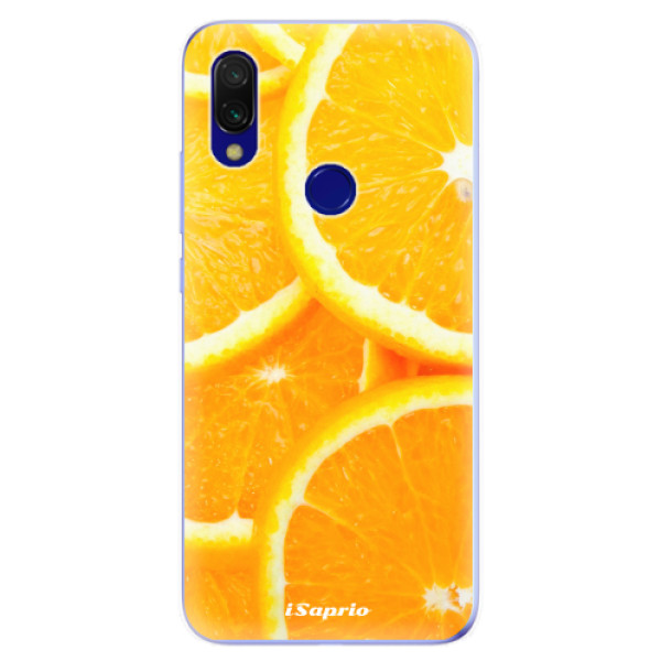 Odolné silikónové puzdro iSaprio - Orange 10 - Xiaomi Redmi 7