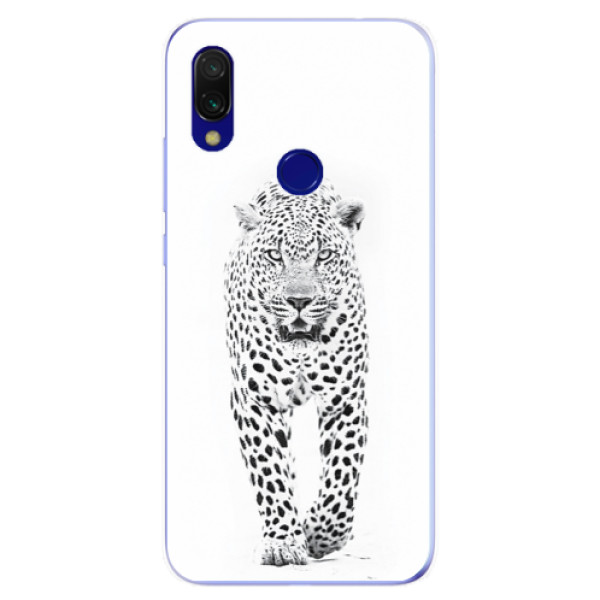 Odolné silikónové puzdro iSaprio - White Jaguar - Xiaomi Redmi 7