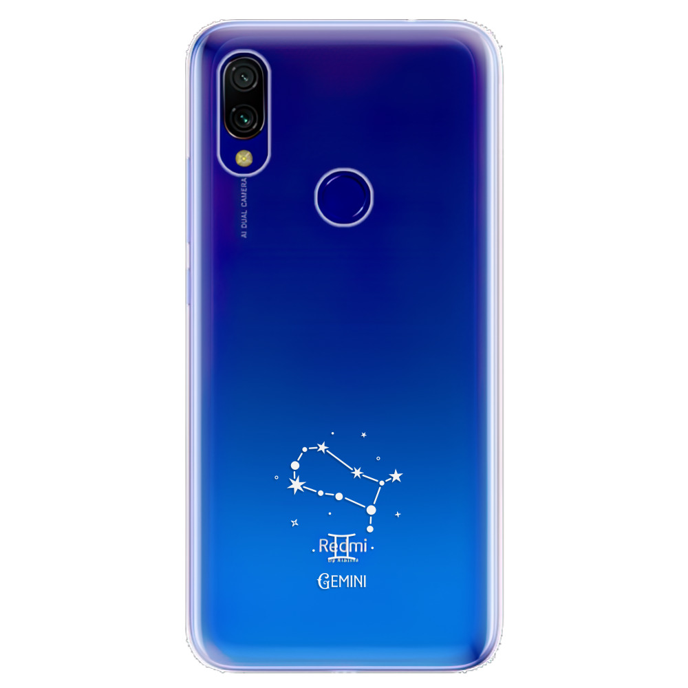 Odolné silikónové puzdro iSaprio - čiré - Blíženci - Xiaomi Redmi 7