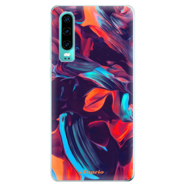 Odolné silikónové puzdro iSaprio - Color Marble 19 - Huawei P30