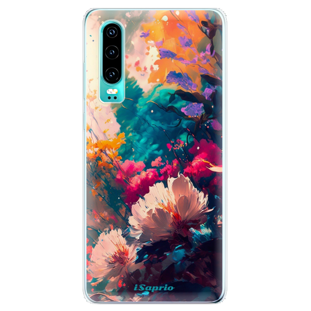 Odolné silikónové puzdro iSaprio - Flower Design - Huawei P30