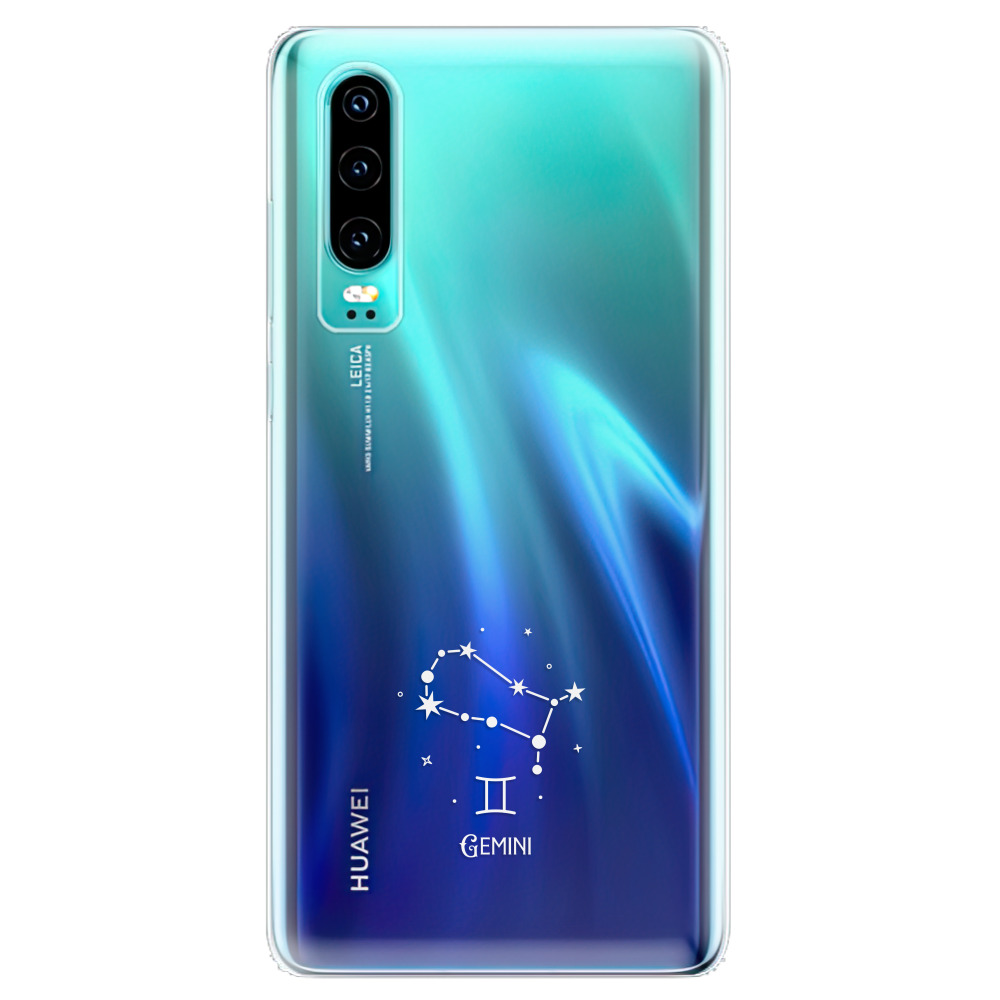 Odolné silikónové puzdro iSaprio - čiré - Blíženci - Huawei P30