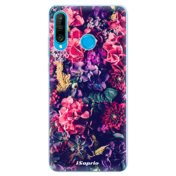 Odolné silikónové puzdro iSaprio - Flowers 10 - Huawei P30 Lite