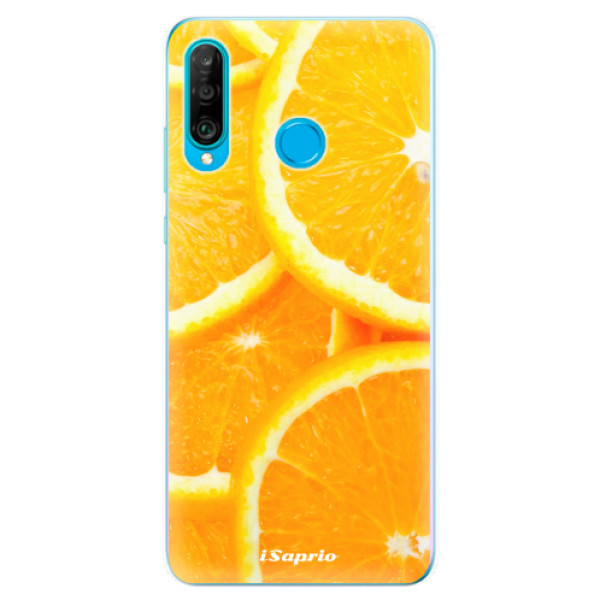 Odolné silikónové puzdro iSaprio - Orange 10 - Huawei P30 Lite