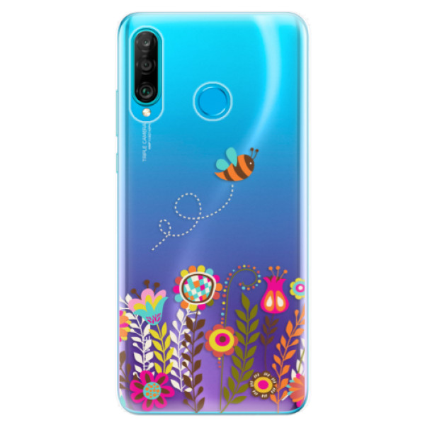 Odolné silikónové puzdro iSaprio - Bee 01 - Huawei P30 Lite