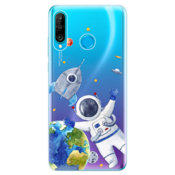 Odolné silikónové puzdro iSaprio - Space 05 - Huawei P30 Lite