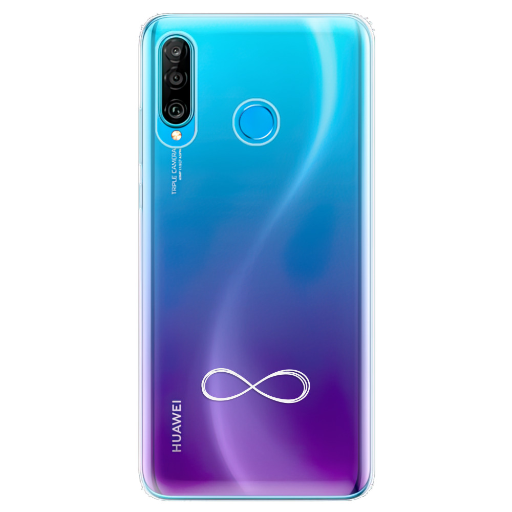 Odolné silikónové puzdro iSaprio - čiré - Infinity - Huawei P30 Lite