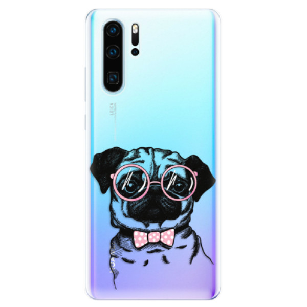 Odolné silikónové puzdro iSaprio - The Pug - Huawei P30 Pro