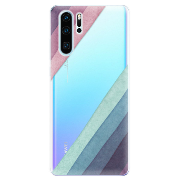 Odolné silikónové puzdro iSaprio - Glitter Stripes 01 - Huawei P30 Pro