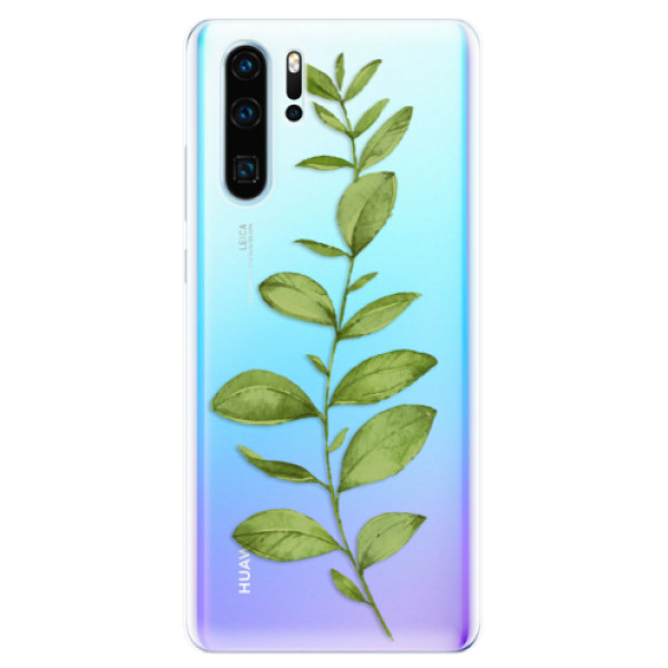 Odolné silikónové puzdro iSaprio - Green Plant 01 - Huawei P30 Pro