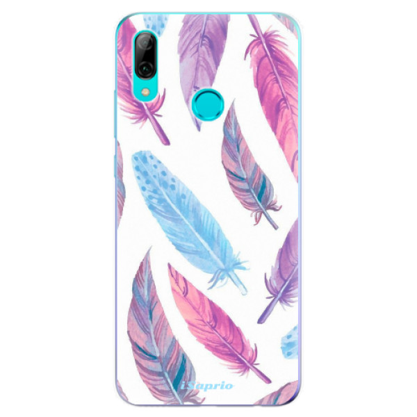 Odolné silikónové puzdro iSaprio - Feather Pattern 10 - Huawei P Smart 2019