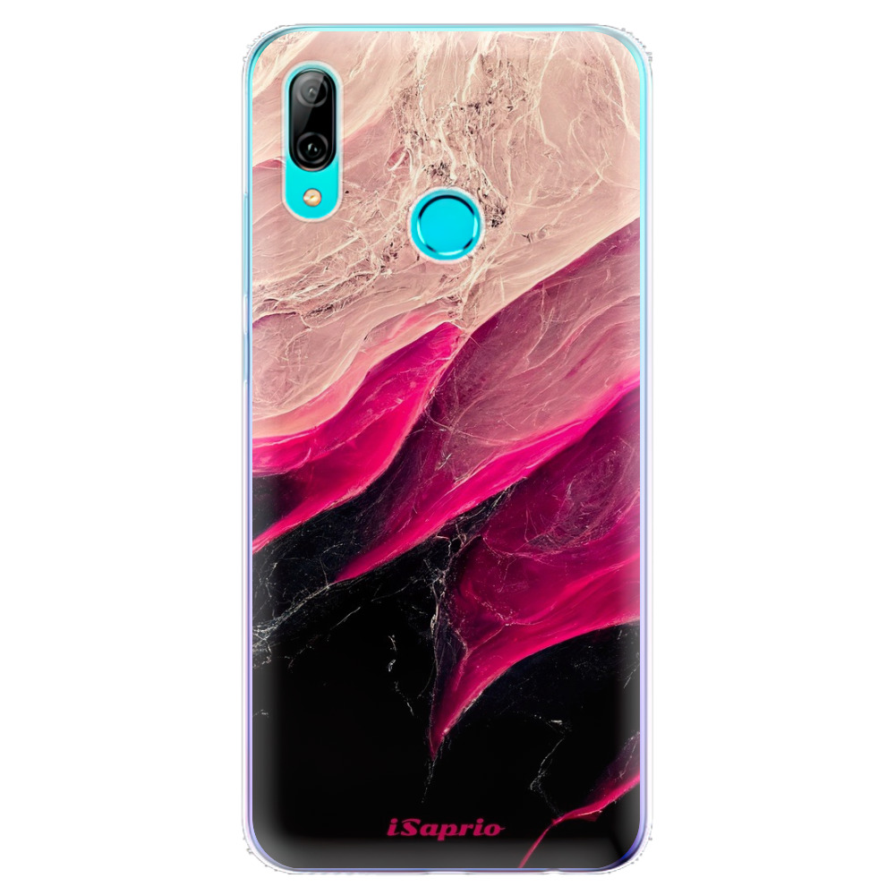 Odolné silikónové puzdro iSaprio - Black and Pink - Huawei P Smart 2019