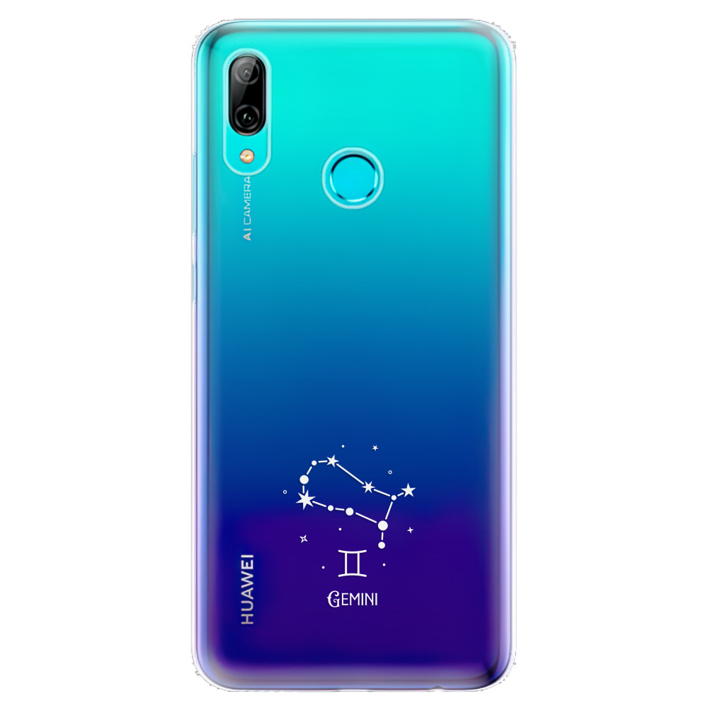Odolné silikónové puzdro iSaprio - čiré - Blíženci - Huawei P Smart 2019
