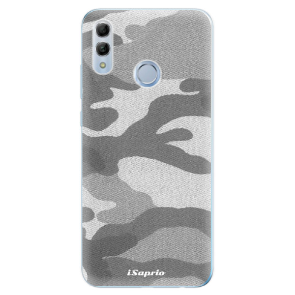 Odolné silikónové puzdro iSaprio - Gray Camuflage 02 - Huawei Honor 10 Lite