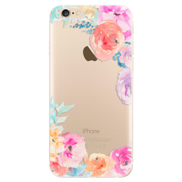Odolné silikónové puzdro iSaprio - Flower Brush - iPhone 6/6S