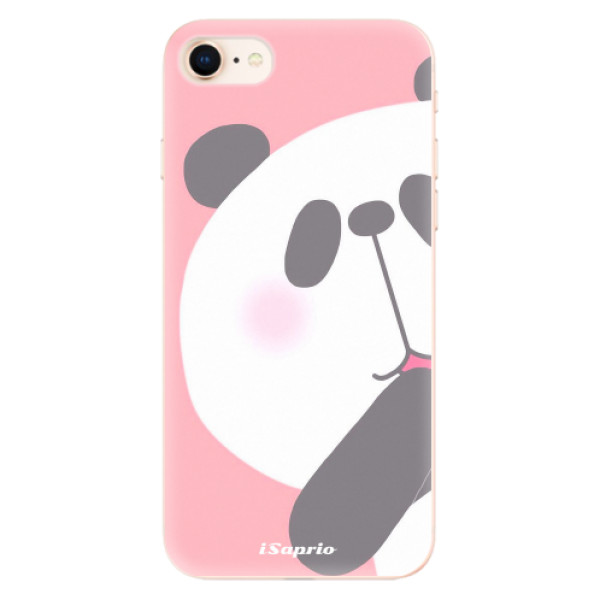 Odolné silikónové puzdro iSaprio - Panda 01 - iPhone 8