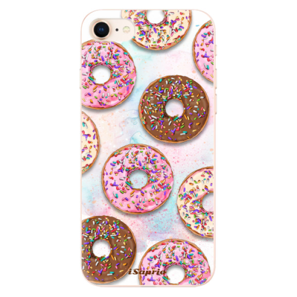 Odolné silikónové puzdro iSaprio - Donuts 11 - iPhone 8