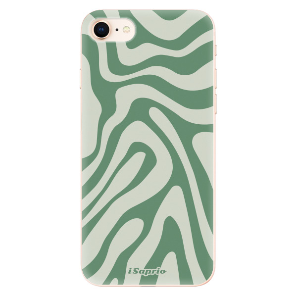 Odolné silikónové puzdro iSaprio - Zebra Green - iPhone 8