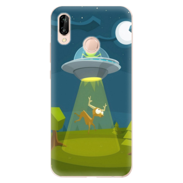 Odolné silikónové puzdro iSaprio - Alien 01 - Huawei P20 Lite