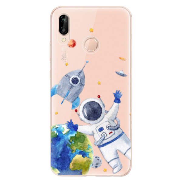 Odolné silikónové puzdro iSaprio - Space 05 - Huawei P20 Lite