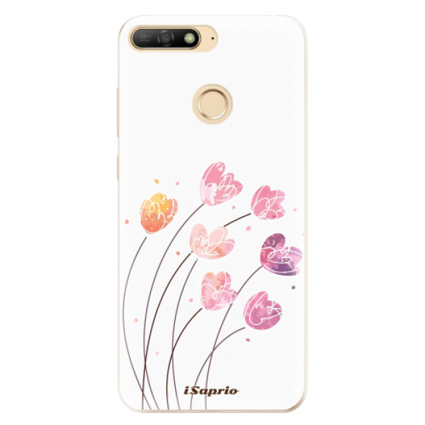 Odolné silikónové puzdro iSaprio - Flowers 14 - Huawei Y6 Prime 2018