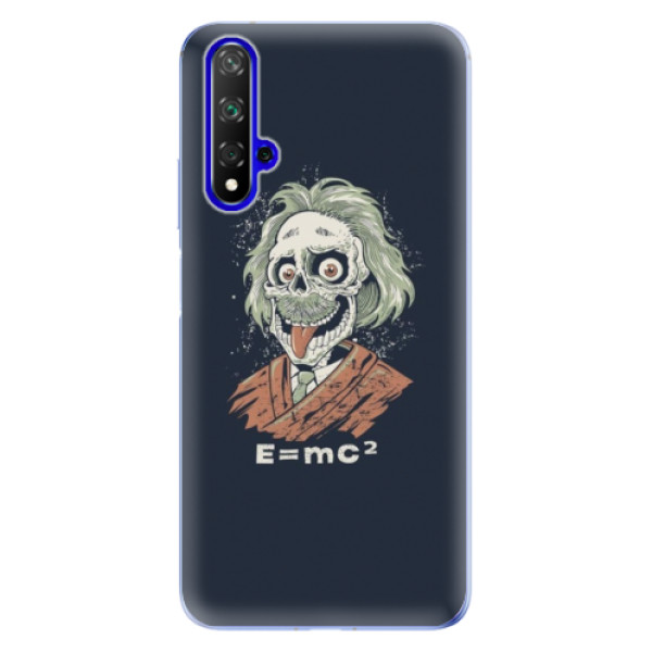 Odolné silikónové puzdro iSaprio - Einstein 01 - Huawei Honor 20