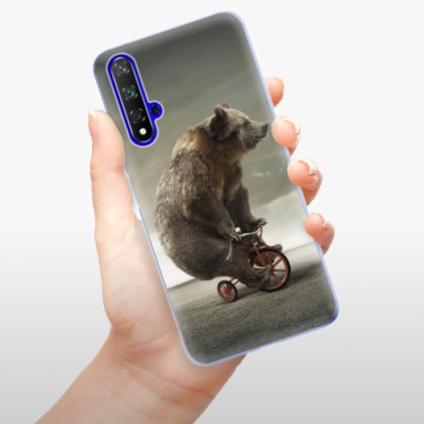 Odolné silikónové puzdro iSaprio - Bear 01 - Huawei Honor 20