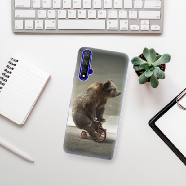 Odolné silikónové puzdro iSaprio - Bear 01 - Huawei Honor 20