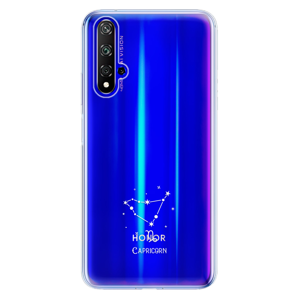 Odolné silikónové puzdro iSaprio - čiré - Kozoroh - Huawei Honor 20