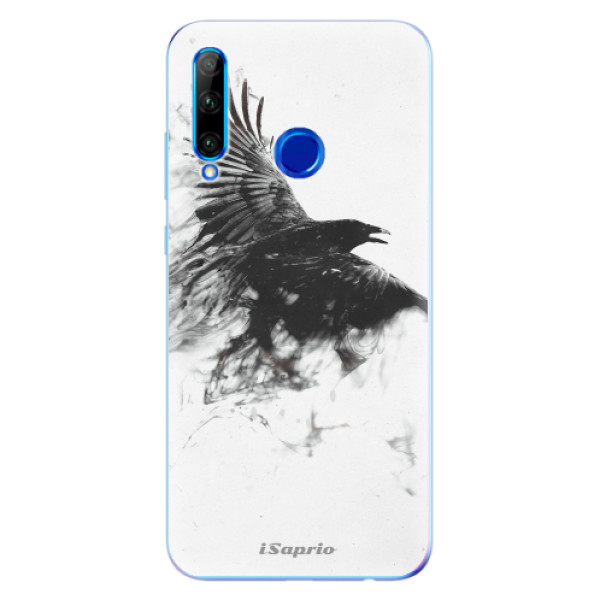 Odolné silikónové puzdro iSaprio - Dark Bird 01 - Huawei Honor 20 Lite