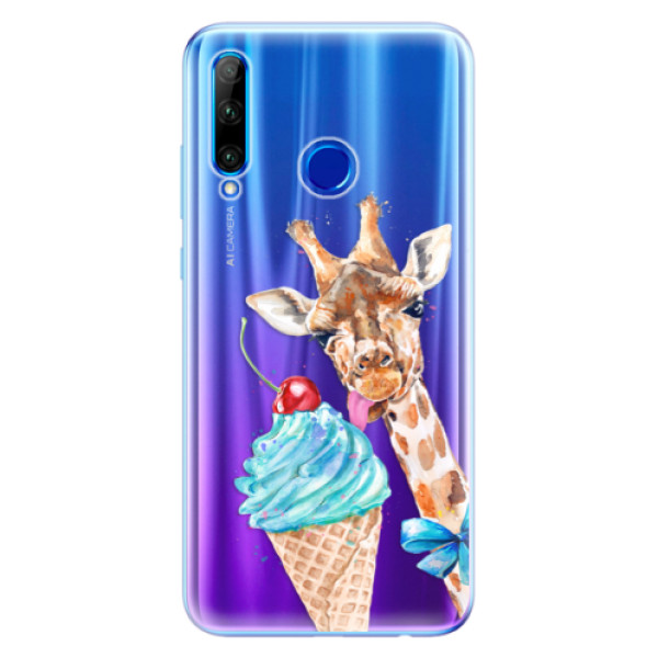 Odolné silikónové puzdro iSaprio - Love Ice-Cream - Huawei Honor 20 Lite