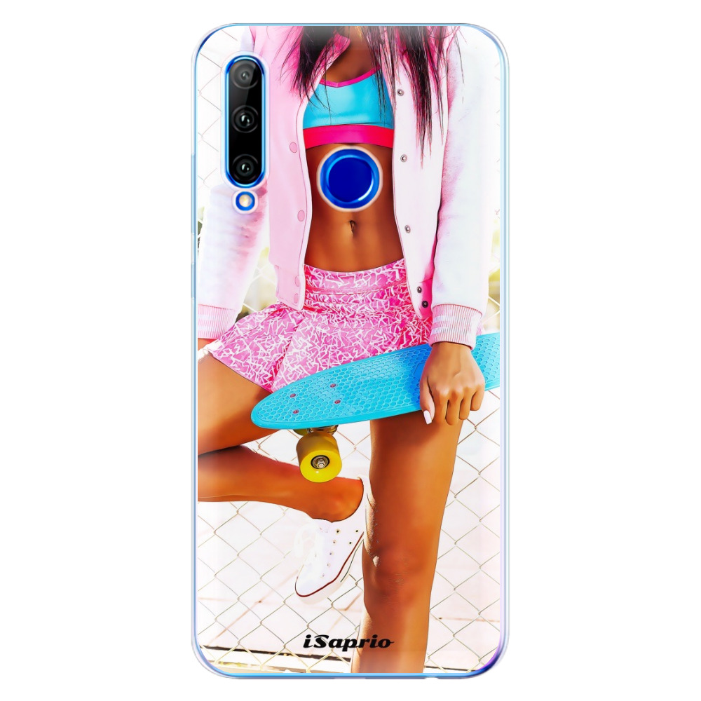 Odolné silikónové puzdro iSaprio - Skate girl 01 - Huawei Honor 20 Lite