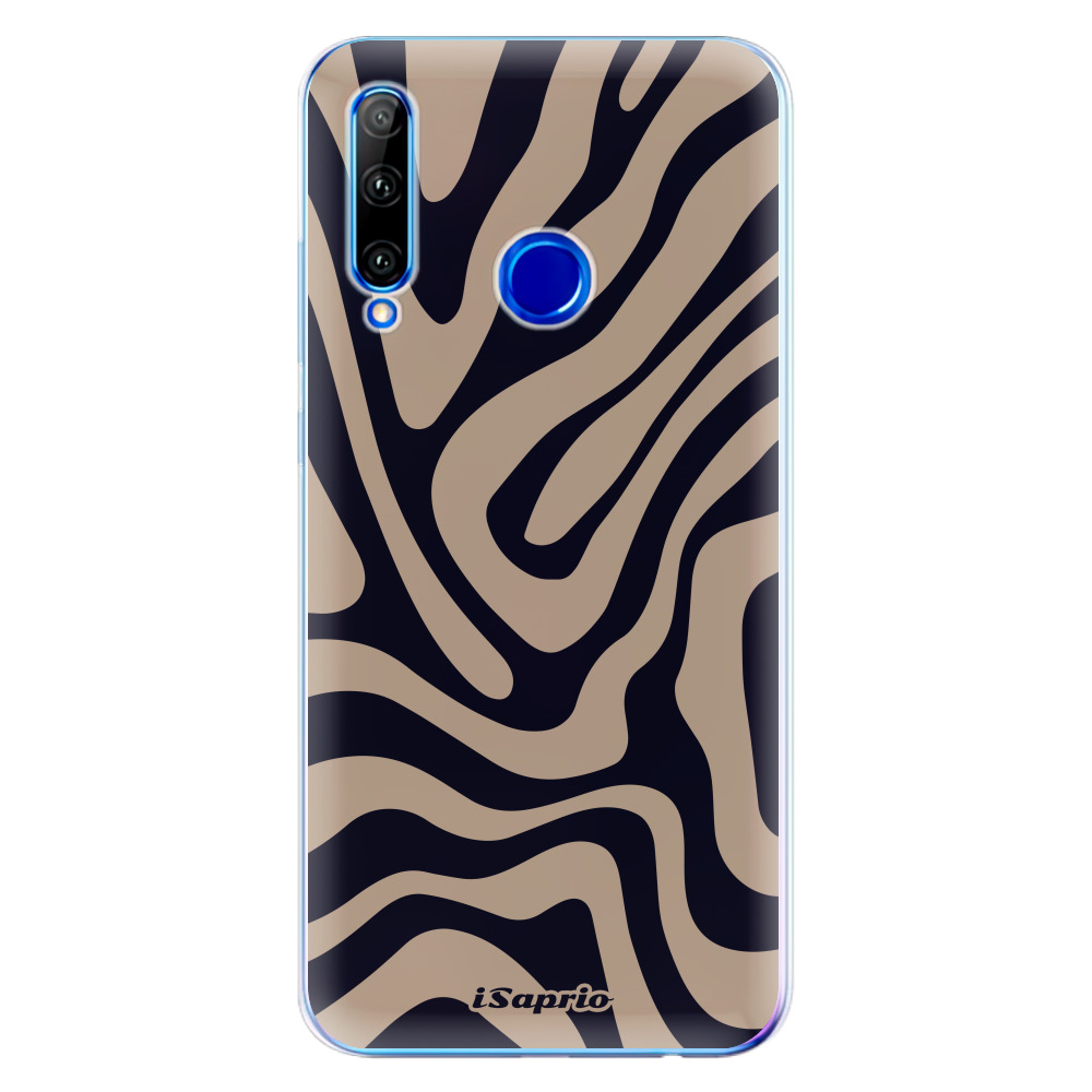 Odolné silikónové puzdro iSaprio - Zebra Black - Huawei Honor 20 Lite